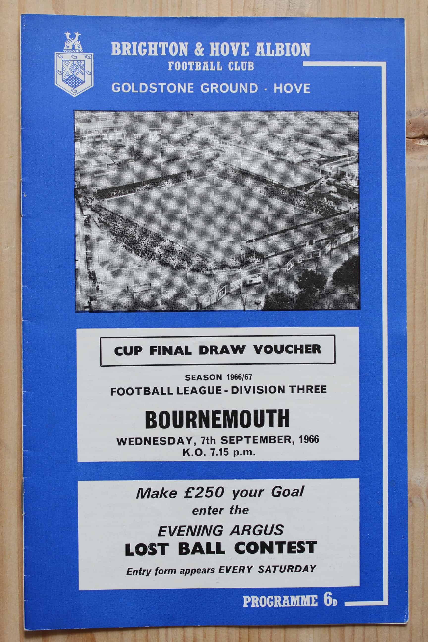 Brighton & Hove Albion FC v Bournemouth & Boscombe